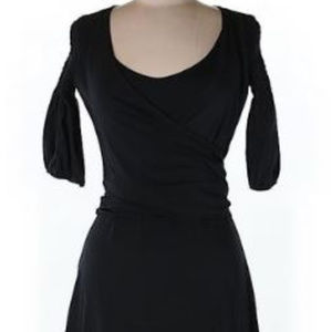 Theory Black Midi Dress